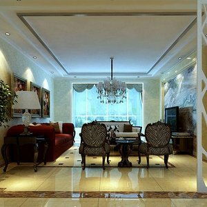 9019武漢國際6樓140平書房豪華裝修案例解析